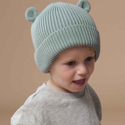 Beechfield Organic Baby Bear Beanie Thumbnail