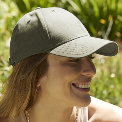Beechfield EarthAware® Organic Cotton Canvas 6 Panel Cap Thumbnail