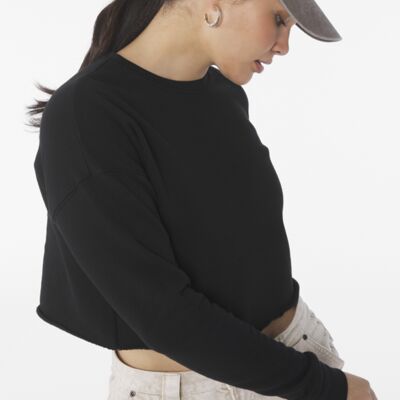 Bella Ladies Cropped Sweatshirt Thumbnail
