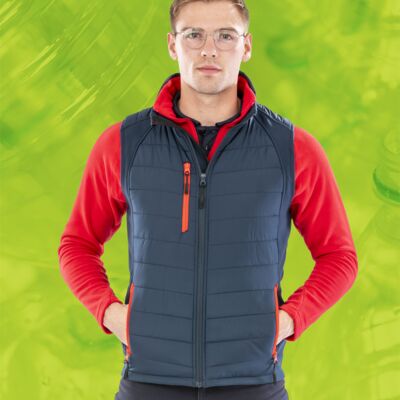 Result Genuine Recycled Compass Padded Gilet Thumbnail