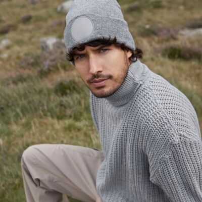 Circular Patch Beanie Thumbnail