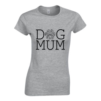 Dog mum - Geometric T Shrt Thumbnail