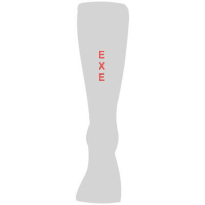 EXE Hockey Sports Sock - White Thumbnail