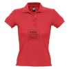 SOL'S Ladies People Cotton Piqué Polo Shirt Thumbnail