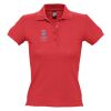 SOL'S Ladies People Cotton Piqué Polo Shirt Thumbnail