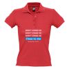 SOL'S Ladies People Cotton Piqué Polo Shirt Thumbnail